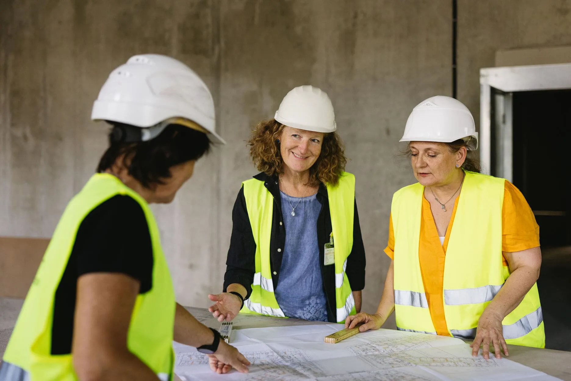 3 Frauen bilden das Bauteam im Bauamt Lörrach