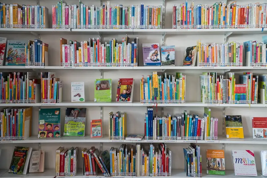 Bücher in der Stadtbibliothek Lörrach