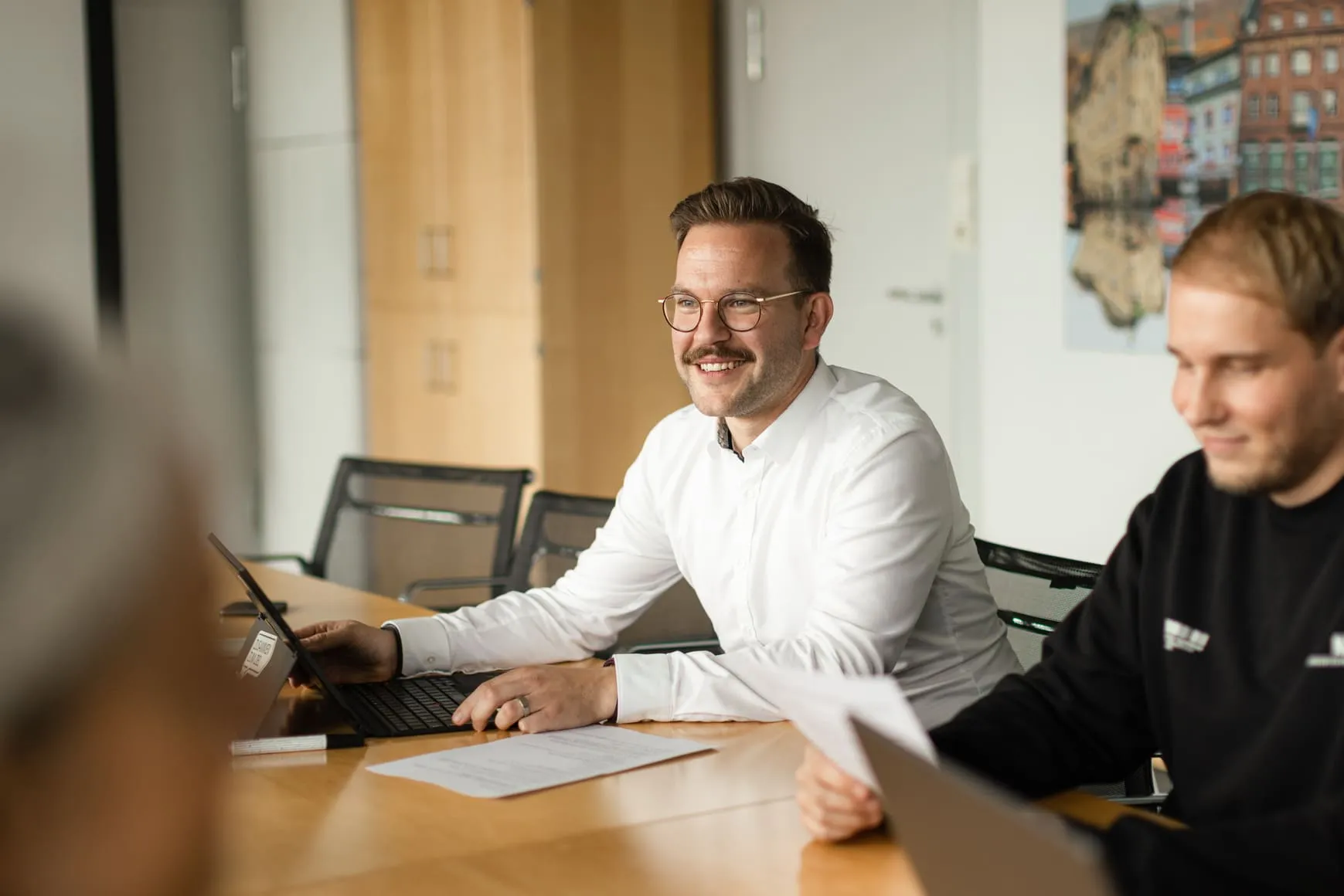 Thomas Wache lebt auf in der Personalbetreuung