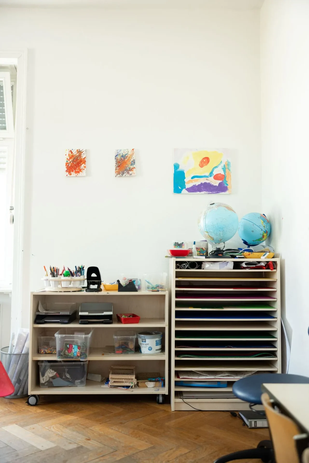 Villa Lila Bastelbereich